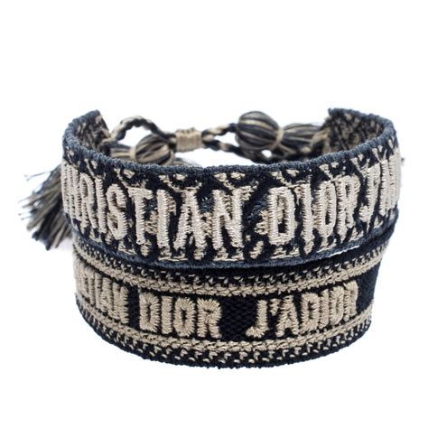 dior tassel bracelet